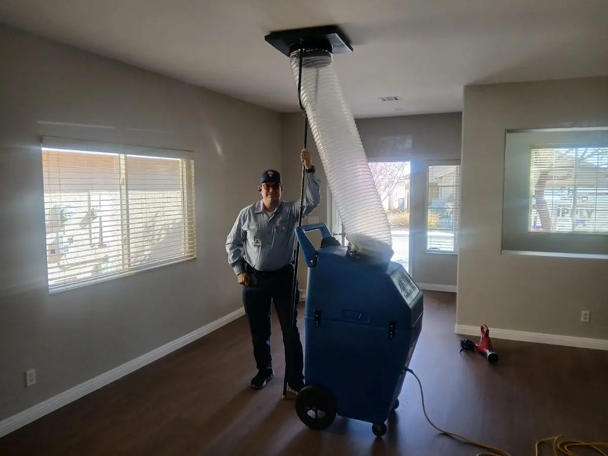 Professional Dryer Vent Cleaning work inside a Keokuk home